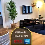 Reims - Idéal Pour Pro En Déplacement *wifi Rapide *vue Panoramique *parking Facile *