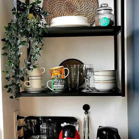 Reims - Ideal Pour Pro En Deplacement *wifi Rapide *vue Panoramique *parking Facile Appartement Roubaix