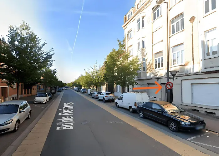 Appartement Reims - Idéal Pour Pro En Déplacement *wifi Rapide *vue Panoramique *parking Facile Roubaix